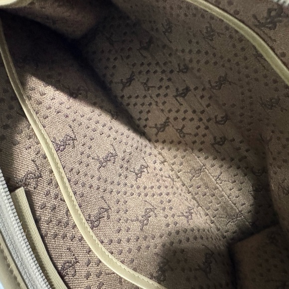 Yves Saint Laurent Beige Toiletry/Clutch Vintage Bag - Picture 7 of 9